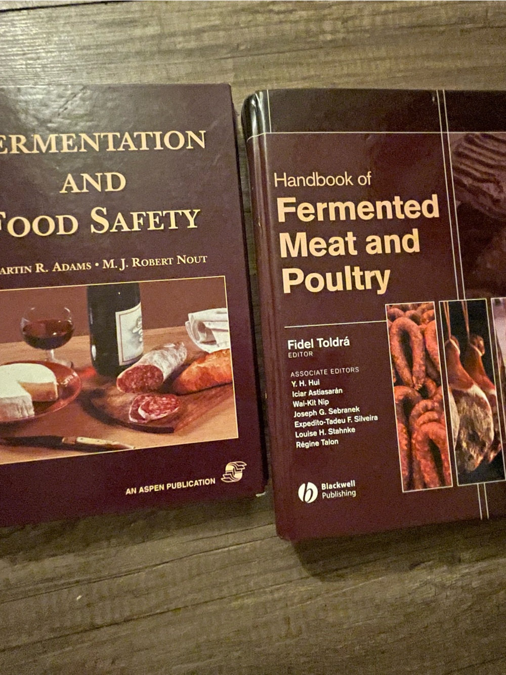 Blackwell 'Handbook of Fermented Meat and Poultry' - Brown Hardcover